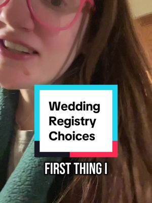 A post by @goojiepooj on TikTok caption: If you’re wondering if these were good registry choices YES! #weddingregistry 