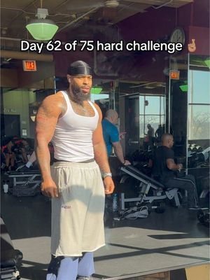 A post by @drewwalls10 on TikTok caption: Day 62/75 down 17 lbs 🤞🏽#Lifestyle #SelfCare #foryou #fyp #viral #75hardchallenge 