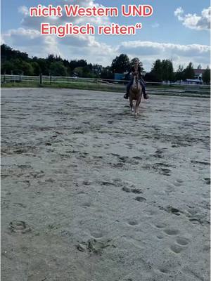 A post by @spickiee on TikTok caption: Weil er auch alles so schnell lernt und Prima mitmacht 💖💖💖 #equestrian #westernvsenglish #western #englisch #pferdemädchen #spickiee