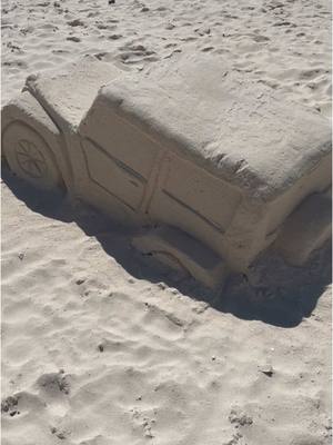 A post by @ronnyellis2929 on TikTok caption: Jeep stuck in the sand in Aruba! #aruba #beaches #beach #beachvibes #jeep #jeeplife #travel 