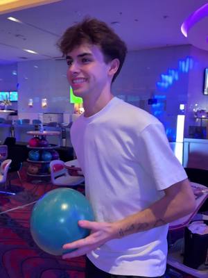 A post by @kylethomas on TikTok caption: Failed this but won bowling 🎳😭