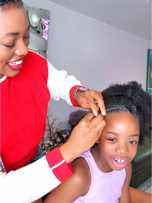 A post by @olivia_chukwu on TikTok caption: Back to school kids hairstyle 😍 #olivia_chukwu #naturalhair 