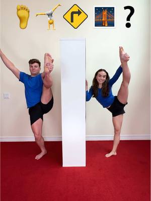 A post by @thejackpayne on TikTok caption: Gymnastics Telepathy Challenge! @adrii<3 