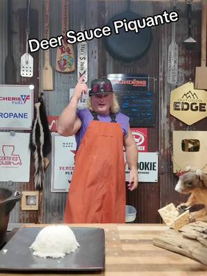 A post by @stalekracker on TikTok caption: White tail deer from woods to table!! Come along as we harvest an ol last season buck and turn some rib meat into a Deer Sauce Piquante. #deer #cajunrecipes #cajun #deerhunting #hunting #food 