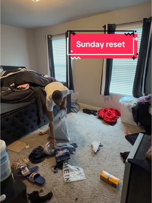 A post by @bigekane on TikTok caption: First Sunday reset in a while but we getting back in good habits moose mafia get up and clean !!!! Love you guys 