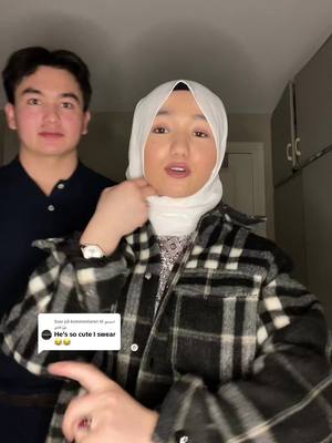 A post by @shamsia.azizi on TikTok caption: Svarer @اسسو  علی🦢 فقط شوخی است دوستا جدی نگیرید 🤍 #siblinglove #afghan #هزاره_پشتو_ازبک_افغان_هم_وطن 