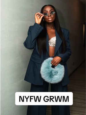 A post by @menaadubea on TikTok caption: NYFW was the first time that I did my makeup while getting my hair done. I don’t know about you, but I like my edges laid before I get to my contour. It all came together and I love a good bust down in the middle part! #QuickWeaveHairstyle #NewYorkFashionWeek #NYFW #Makeup #MakeupTutorial #makeupForDarkSkin Follow my shop @mena_adubea on the @shop.LTK app to shop this post and get my exclusive app-only content! #liketkit #LTKStyleTip #LTKBeauty @shop.ltk https://liketk.it/56mTJ