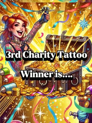 A post by @thekingofchemo on TikTok caption: Meghan Leah Ferris is the winner. ALSO VERY VERY IMPORTANT I’m changing the ticket/raffle cost to a whopping £6 instead of £5. Monstrous increase I know I know, but basically it make it so much easier to see who’s donating just to help, or if they want to win the tattoo contest, as it makes finding the “Winner” far easier. 