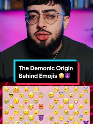 A post by @nikkeswani on TikTok caption: The Demonic Origin Behind Emojis 😳👿 … #bible #God #christiantiktok #christian #fyp