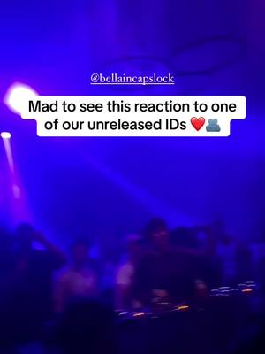 A post by @partyshirt on TikTok caption: One of our unreleased IDs, X & Ivy - No Stoppin’, making its way through the world ❤️ Big love to BELLA for the spin #housemusic #techno #boilerroom 