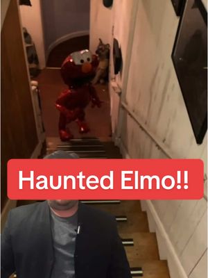 A post by @scarebear0 on TikTok caption: This creepy, haunted balloon seems to walk around with a mind of its own. Haunted? Maybe. @happyrayness is the tiktoker so be sure to give them a follow. #scary #scarytiktoks #horrortok #creepy #mystery #explore #3am #haunted #hauntedhouse 