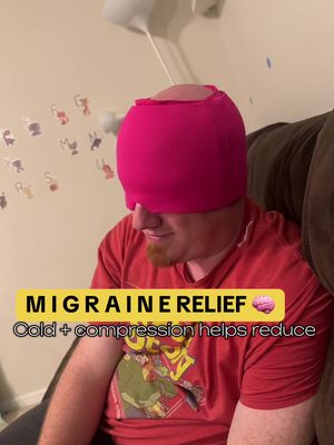 A post by @breecoolmom on TikTok caption: If you struggle with tension headaches then you need to look into  this headache relief cap. It can go in the freezer. #migrainerelief #migraine #stress #headache #headacherelief personal opinion results may vary 