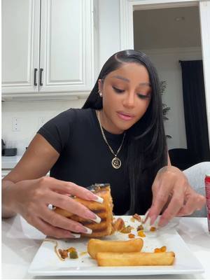 A post by @cookinwithjai on TikTok caption: Salmon Cheesesteak Mukbang #fyp #salmon #cheesesteak #mukbang #eating #mukbangeatingshow #fypシ 