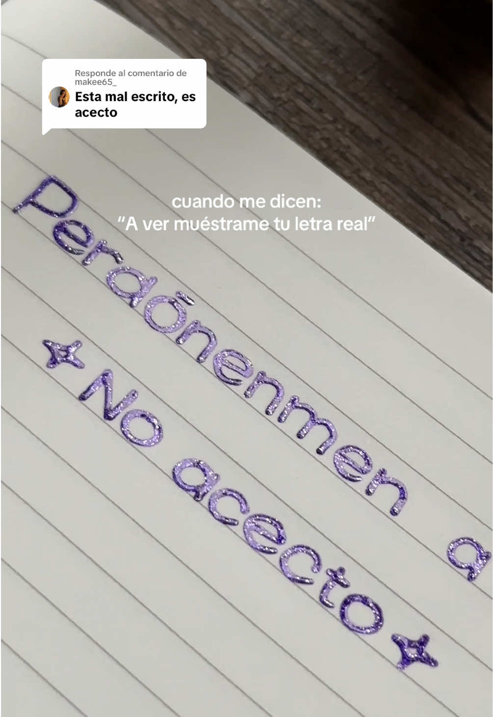A post by @calligraphilic on TikTok caption: Respuesta a @makee65_ ¿ahora sí está bien escrito, amigos? Jaj #perdonenmenatodos #caligrafía #caratulasescolares #lamorradelosplumones 