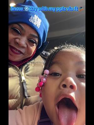 A post by @kaayydeee on TikTok caption: Kreation & Mama’s snow day 🫶🏽❄️🏂