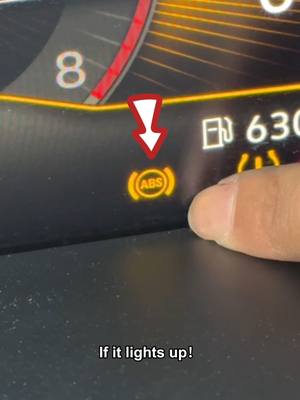 A post by @chequanxiaoqiao on TikTok caption: Do you know the function of the ABS warning light?#cardriving #mechanic #carsafety #carskills #carrepair #cartok #carsoftiktok #car #cars