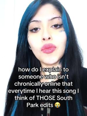 A post by @trillestaranxza on TikTok caption: #southpark #chronicallyonline 