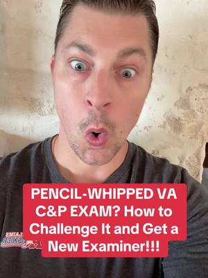 A post by @vaclaimsinsider on TikTok caption: 😡 PENCIL-WHIPPED VA C&P EXAM? How to Challenge It and Get a New Examiner! #vaclaims #vadisability #vabenefits #vadisabilitybenefits #vaclaimtips #vaclaimhelp #vaclaimssupport #candpexam #veteransaffairs #veterans #disabledveteran #vaclaimsinsider 