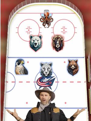 A post by @coyotepetersonofficial on TikTok caption: As a Columbus native and OSU alum, I am SO hyped for the Stadium Series game at The Shoe this Saturday as my hometown @Columbus Blue Jackets take on the @Detroit Red Wings. This got me thinking, which animals would make the cut for the ultimate ice hockey starting lineup? Do you agree with my picks? Which animals do you think might have the edge? Let me know in the comments and join me at the game this Saturday, March 1st at Ohio Stadium! #stadiumseries #NHL #columbusbluejackets #cbj #detroitredwings #hockey #coyotepeterson #bravewilderness 