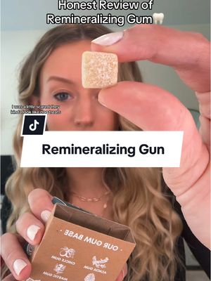 A post by @sydneyy_nicole on TikTok caption: Gum that HELPS your teeth??! Sold #underbrush #underbrushgum #remineralizeyourteeth #oralhealth #teethcare #dentistry #cavaties #cavityprevention #remineralizinggum 