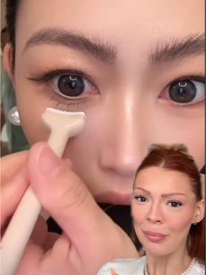 A post by @mimiermakeup on TikTok caption: Eyelash stamp? I was NOT expecting this #makeuphacks #fyp 