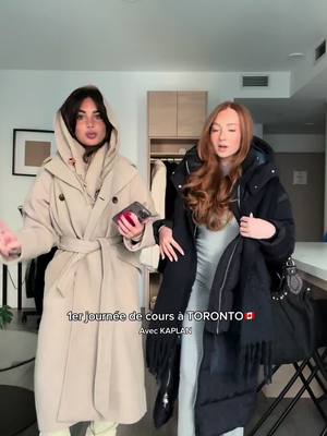 A post by @ilonaaln on TikTok caption: VLOG 2 : 1er jour de cours à Toronto🇨🇦 @Kaplan Int Languages  Collaboration commerciale non rémunérée 