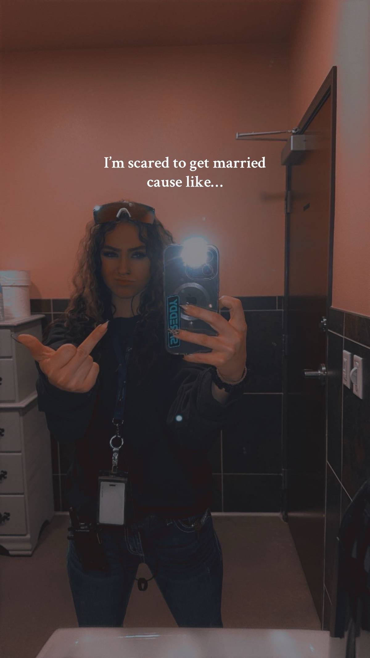 A post by @itss._rissaa on TikTok caption: You’re stuck with it, sorry babe🥰 #fyp #trending #trucktok #foryoupage 