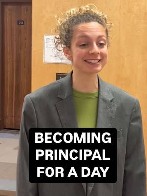 A post by @americanhighshorts on TikTok caption: look at me. I am the principal now #americanhighshorts #principal #takeover