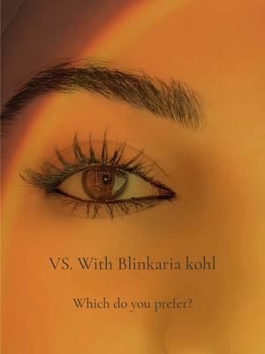 A post by @blinkaria on TikTok caption: What does kohl look like on the eyes? Does kohl make a difference? #blinkaria #blinkariakohl #makeup #beauty #kajol  @Blinkaria•OG•Kohl•Girl⚜️ 