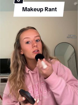 A post by @sydneyy_nicole on TikTok caption: Using the translucent shade also, 10/10 recommend #makeup #bareminerals #makeupreview #corporategreed #baremineralsfoundation #pressedpowder #powderfoundation #makeuprant @bareMinerals 