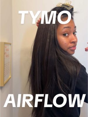 A post by @aniyajenya on TikTok caption: first time trying the airflow!! @TYMO BEAUTY US #sewin #kinkystraightbundles #tymoairflow #tymobeauty #tymo2show #tiktokshopnewarrival #leaveoutsewin 