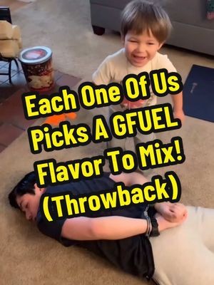 A post by @dannydorito23 on TikTok caption: I think it’s time we do this again! 😂  @G FUEL Energy  #throwback #gfuel #family #mix 