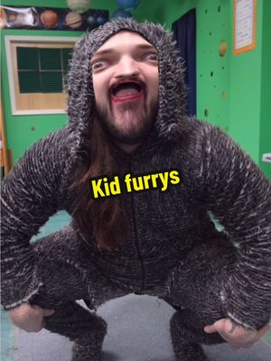 A post by @leigh_mcnasty on TikTok caption: Kids furrys be like 🤣 #kids #school #teacher