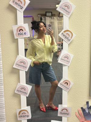 A post by @theashleygreenlee on TikTok caption: HEELS ONLY 👠💁🏽‍♀️ p.s., i can still run with heels! #teacher #teacherstyle #teacherhumor #teacherootd #heels #heelslover #teachercomedy #youngteacher #relateable #thatgirl 