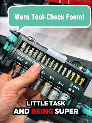 A post by @mrsubaru1387 on TikTok caption: @Wera Tools foam sets make organization in the toolbox easy! #Wera #MrSubaru1387 #MechanicsOfTikTok #MechanicLife #MechanicTikTok #AutomotiveTools #MechanicTools #ToolTok #Tools