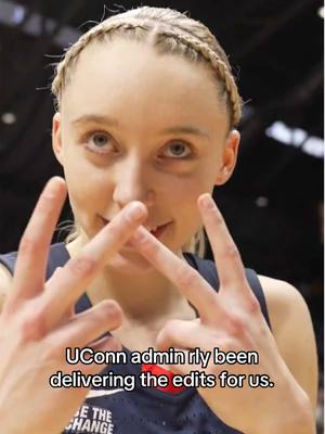 A post by @overtimewbb on TikTok caption: No cus really their content has been HITTINGGG @UConn Women’s Basketball @Paige Bueckers  