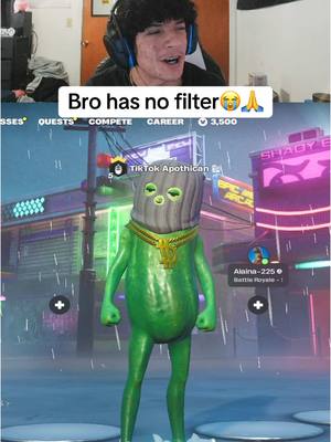 A post by @apothicanfn on TikTok caption: Ultimate crashout at the end💀 #fortnite #fyp #viral 