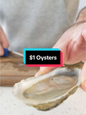 A post by @by_the_water on TikTok caption: $1 Oysters from Whole Foods #seafood #oysters #wholefoods