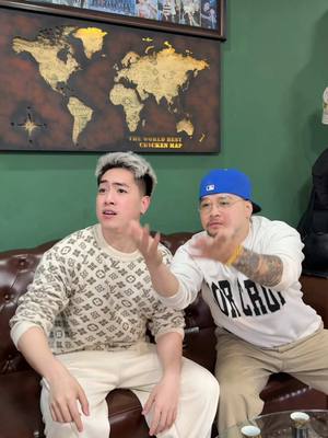 A post by @lebaoofficial on TikTok caption: Săm 2 nam 2 nữ @HOÀ MỤC INK-Tattoo Studio 🌼 @Đức Barber 