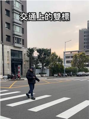 A post by @cheng4fake60 on TikTok caption: 騎車時覺得行人走很慢 當行人時又覺得汽機車都不讓