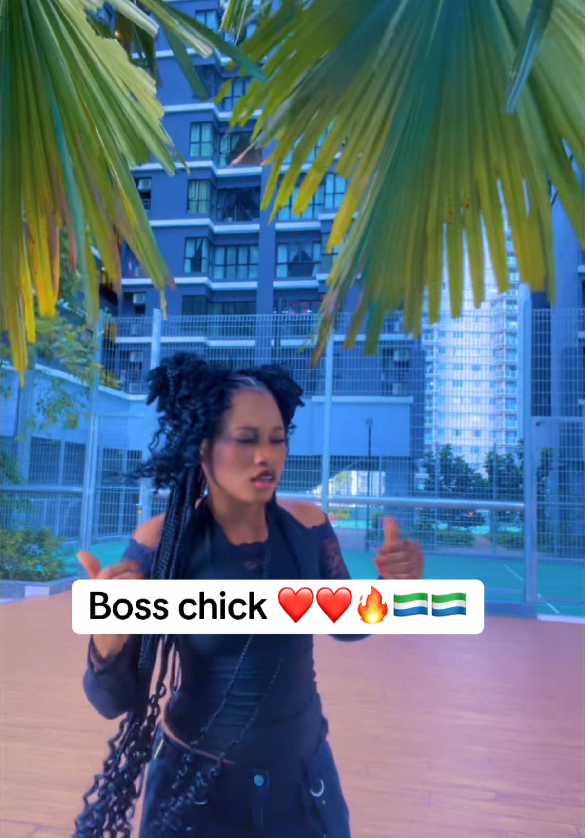 A post by @zillazainnie on TikTok caption: Boss chick 🔥🔥🇸🇱❤️❤️