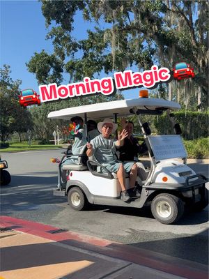 A post by @disneyparks on TikTok caption: These cast members are making some early morning magic ✨ (via @Jorge Carvalho Pereira) #DisneyParks #DisneyWorld #DisneyCastLife