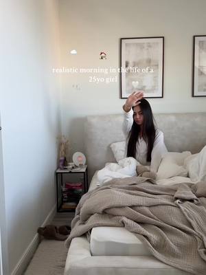 A post by @gjuanita on TikTok caption: happy tuesday 🏠☁️ i love slow mornings! #morningroutine #productivemorning #morningvlog #skincare #dogmom #dayinthelife 