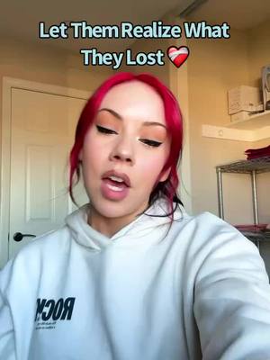 A post by @officialsalicerose on TikTok caption: LET THEM REALIZE WHAT THEY LOST ❤️‍🩹 #motivation #selflove #HealingJourney #fyp #trending 