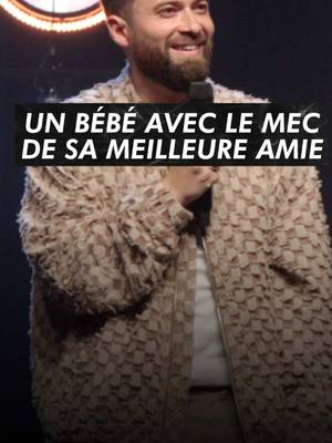 A post by @ninoarial on TikTok caption: Un bébé avec le mec de sa pote 🎟️ En spectacle à Paris et dans toute la France 🎟️  Vous feriez quoi si votre conjoint/e ne voulait pas d’enfant ?  🎥 @ryanharris_rh @_angelinahz_  #standup #humour #humoriste #impro #spectacle #standupcomedy #comedy #couple #ninoarial #mariage #enfant