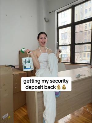 A post by @megsdeangelis on TikTok caption: getting my security deposit bsck day twooo