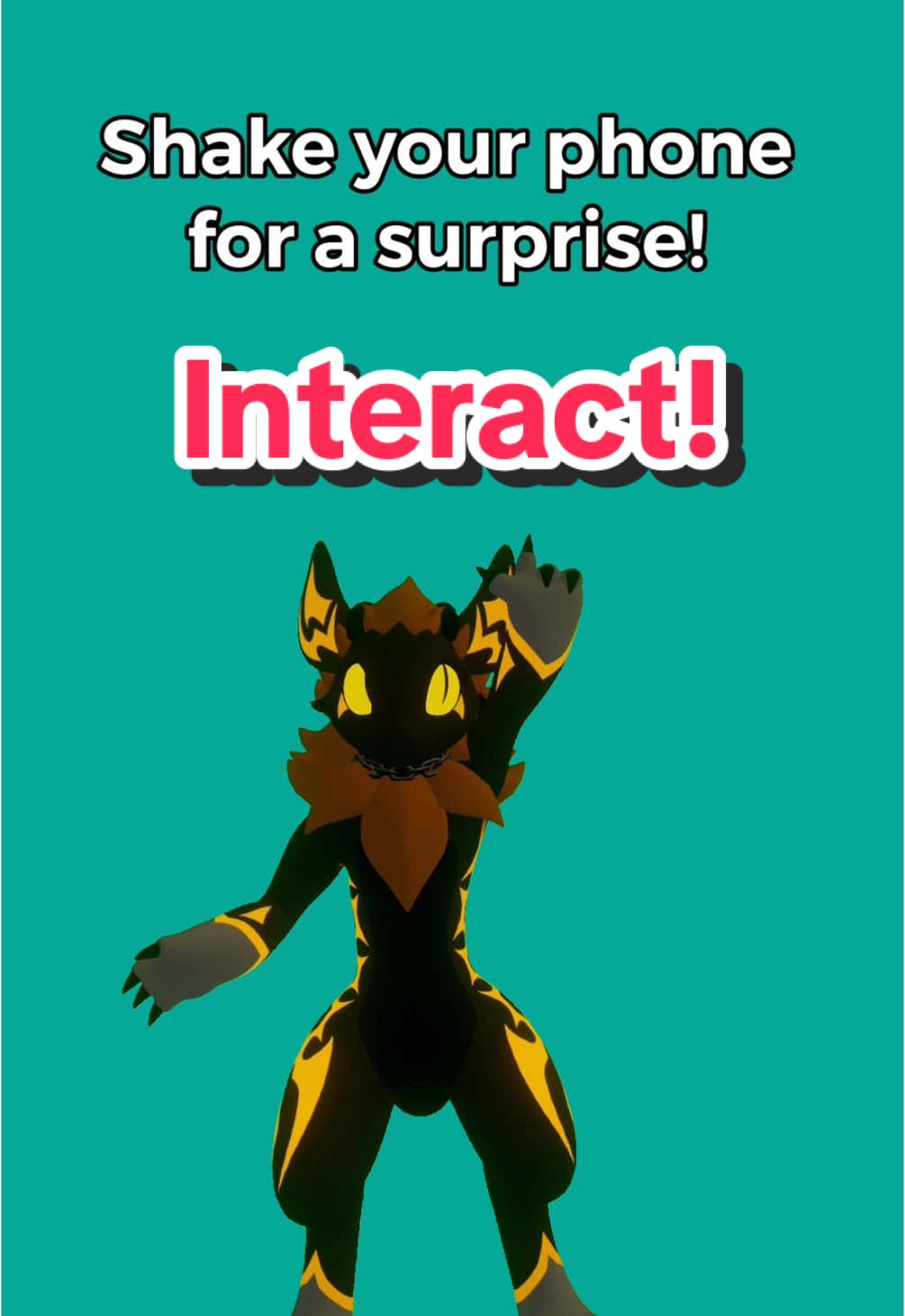 A post by @ on TikTok caption: surprise! #furry #vrchat #vrchatmemes #vrc #vrchatmeme #vrchatfunny #furrymeme #furries #vr #vrchatfurry #furryvrchat 
