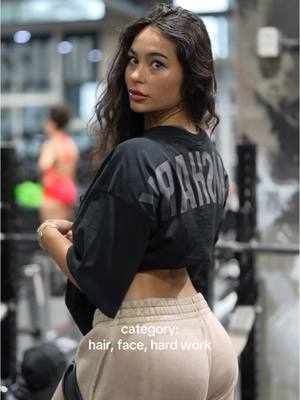 A post by @elenachristine_s on TikTok caption: training to be that girl all year 💅🏽  @Gymshark code ELENA10