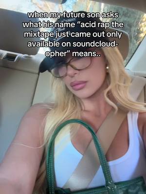 A post by @tanamongeaulol on TikTok caption: to hear chance the rapper for the first time again