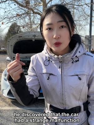 A post by @chequanxiaoqiao on TikTok caption: Simple car repair series#cardriving #mechanic #carsafety #carskills #carrepair #cartok #carsoftiktok #car #cars